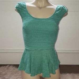 Blue Rain open back top S